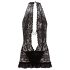 Cottelli - Mini in pizzo nero con collo alto