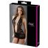 Cottelli - Mini in pizzo nero con collo alto - L