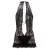 Cottelli - Abito mini in pizzo con collo - nero - XL