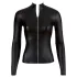 Cottelli - maglia donna maniche lunghe lucida - nero