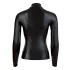 Cottelli - maglia donna maniche lunghe lucida - nero