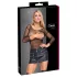 Cottelli - minigonna in similpelle con cerniera (nera) - M