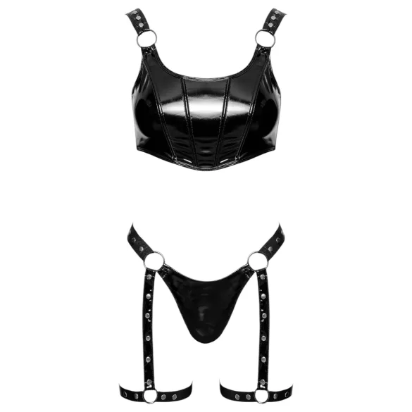 Black Level - set abito in lacca (nero)