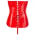 Black Level - corsetto vinile rosso - S