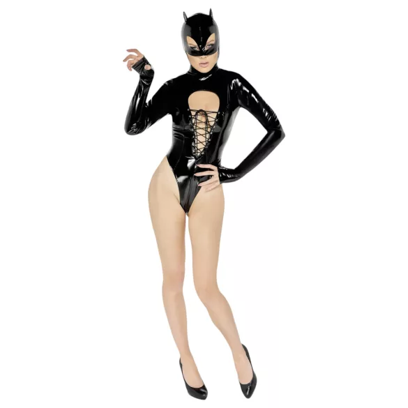 Black Level - body Batwoman a maniche lunghe (nero) - L
