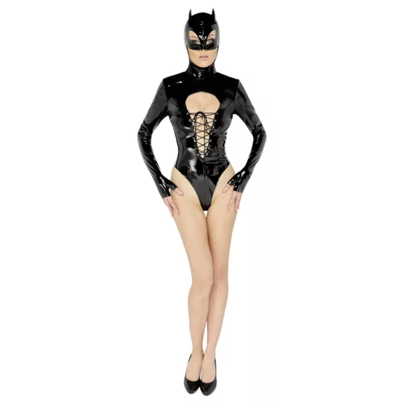 Black Level - body Batwoman a maniche lunghe (nero) - L
