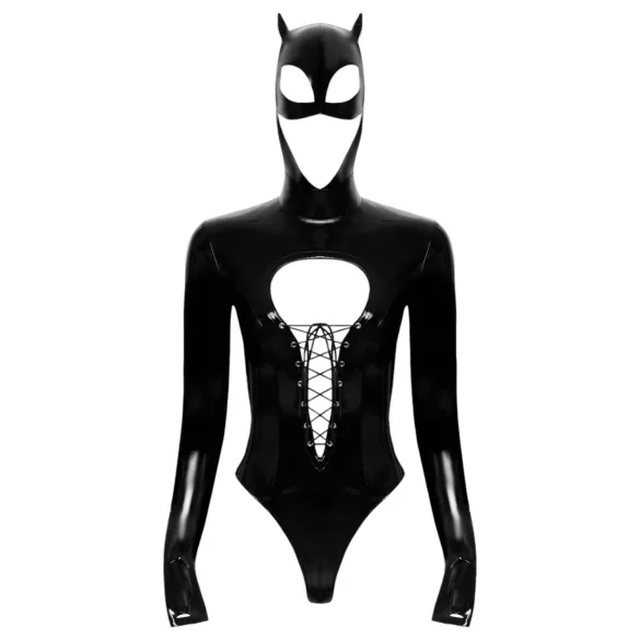 Black Level - body Batwoman a maniche lunghe (nero) - L