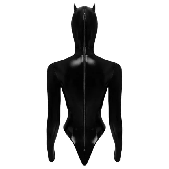 Black Level - body Batwoman a maniche lunghe (nero) - L