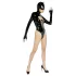Black Level - body Batwoman a maniche lunghe (nero) - L