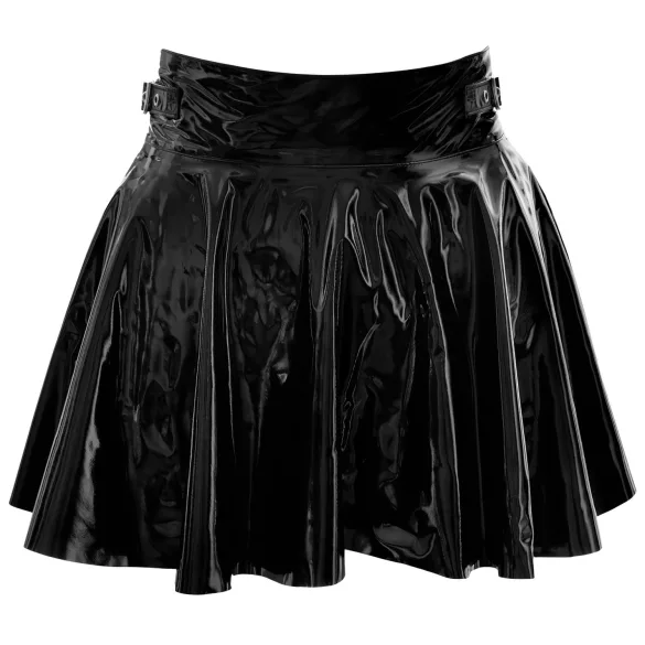Black Level - minigonna plissettata nera - L