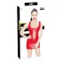 Black Level - minigonna laccata con lacci - rosso - M