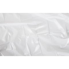   Lenzuolo in vinile lucido bianco - impermeabile (200 x 230cm)