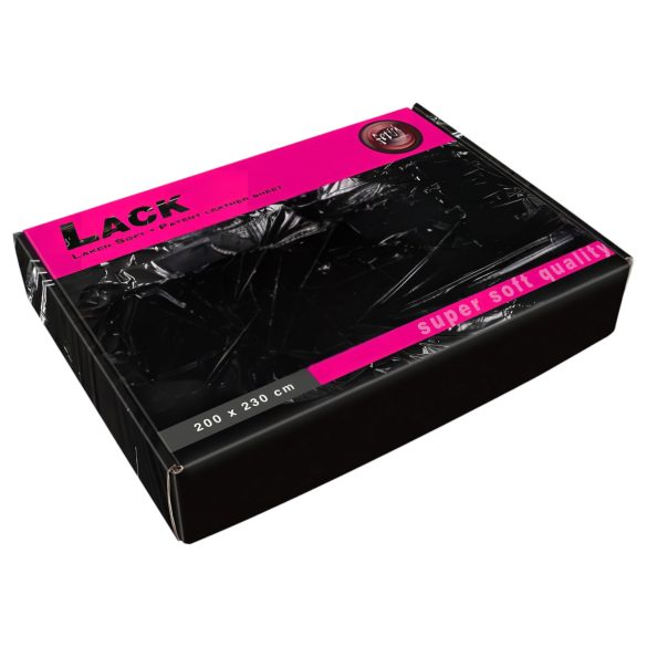 Lenzuolo laccato - super morbido - 200x230cm (nero)
