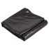 Lenzuolo laccato - super morbido - 200x230cm (nero)