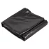 Laccato - lenzuolo impermeabile - super morbido - 200x230 cm - nero