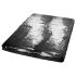 Lenzuolo laccato - super morbido - 200x230cm (nero)