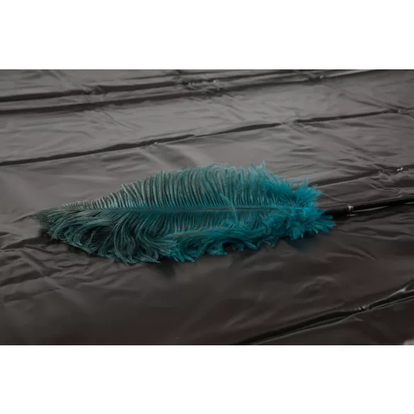 Laccato - lenzuolo impermeabile - super morbido - 200x230 cm - nero