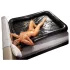 Piscina gonfiabile per orge - nera (140x200 cm)