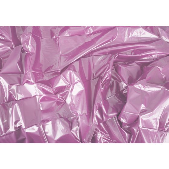 Lenzuolo in PVC lucido rosa chiaro per giochi erotici (200 x 230 cm)