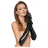 Black Level - guanti laccati lucidi - nero - M
