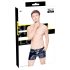 Black Level - Shorts in vernice neri con tasche laterali - M