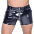 Black Level - boxer uomo vinile tasca laterale nero - L