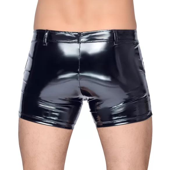 Black Level - boxer uomo vinile tasca laterale nero - L