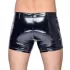Black Level - boxer uomo vinile tasca laterale nero - L