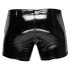 Black Level - Shorts in vernice neri con tasche laterali - XL