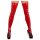 LATEX - Calze da Donna (Rosso) - S/M