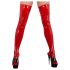 LATEX - Calze da Donna (Rosso) - S/M