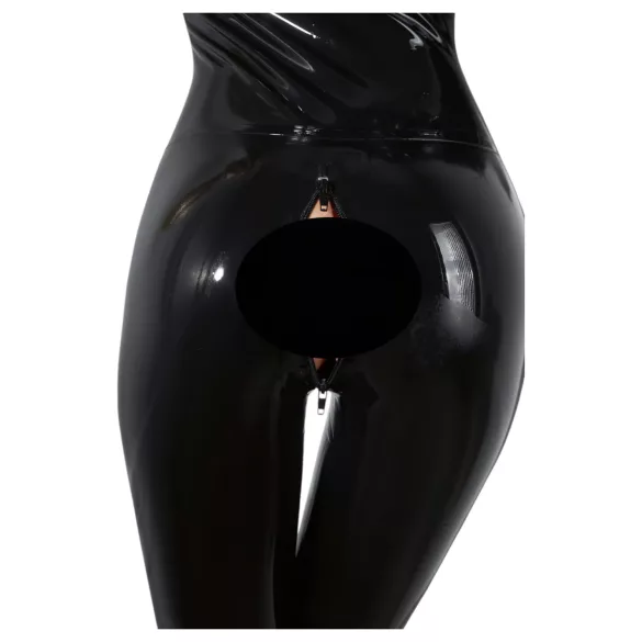 Late X - tuta intera in lattice - costume da Catwoman (nero)