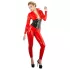 Tuta intera da donna a maniche lunghe Late X (rossa) - M