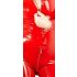 LATEX - tuta femminile a maniche lunghe (rosso) - L