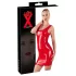 LATEX - minigonna senza maniche - latex - rosso