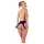 LATEX - slip donna aperto - nero - taglia S-L