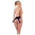 LATEX - slip donna aperto - nero - taglia S-L