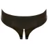 LATEX - slip donna aperto - nero - taglia S-L