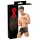 Boxer X in lattice + guaina per pene (nera) - L/XL