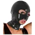 LATEX - maschera orale erotica - lattice nero