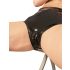 Lattice - Mutandine Donna con Preservativo Vaginale (nero)