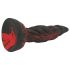 OgazR Hell Dong - Dildo rigato - 20 cm (rosso)