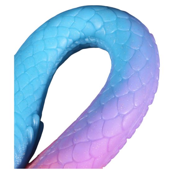 Serpente Anale Gigante Dragonico Fluorescente XXL - 47 cm (rosa)