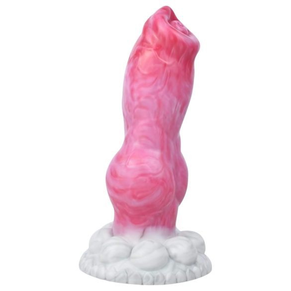 Animalorny Buldog - dildo realistico a forma di pene cane - 17cm - rosa