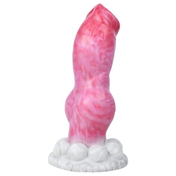 Animalorny Buldog - dildo realistico a forma di pene cane - 17cm - rosa
