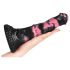Cavallo Nero - dildo in silicone 18cm (nero-rosa)