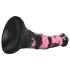 Cavallo Nero - dildo in silicone 18cm (nero-rosa)