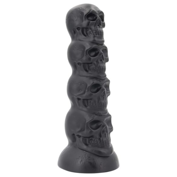 Toppedmonster - dildo a forma di teschio - 22 cm - nero