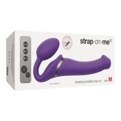  Strap-on-me M senza cinghie - vibratore indossabile di taglia media (viola)
