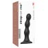 Palline Strap-on-me M - dildo sferico con ventosa (nero)